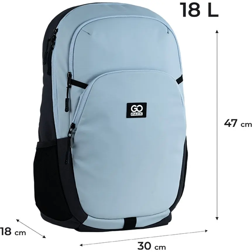 Рюкзак GoPack Education Teens 185 блакитний (GO25-185L-4) - фото 3