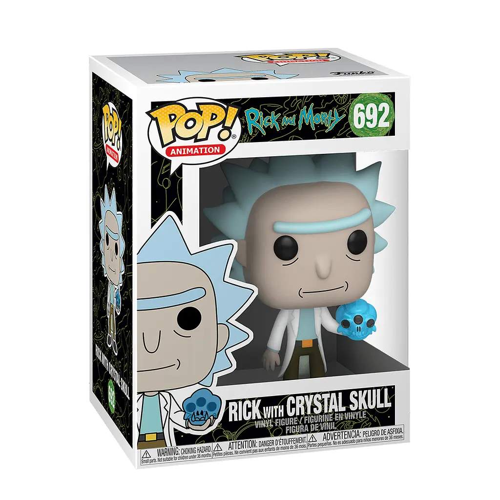 Игровая фигурка Funko Pop! Рик и Морти - Год с хрустальным черепом (45438) - фото 2