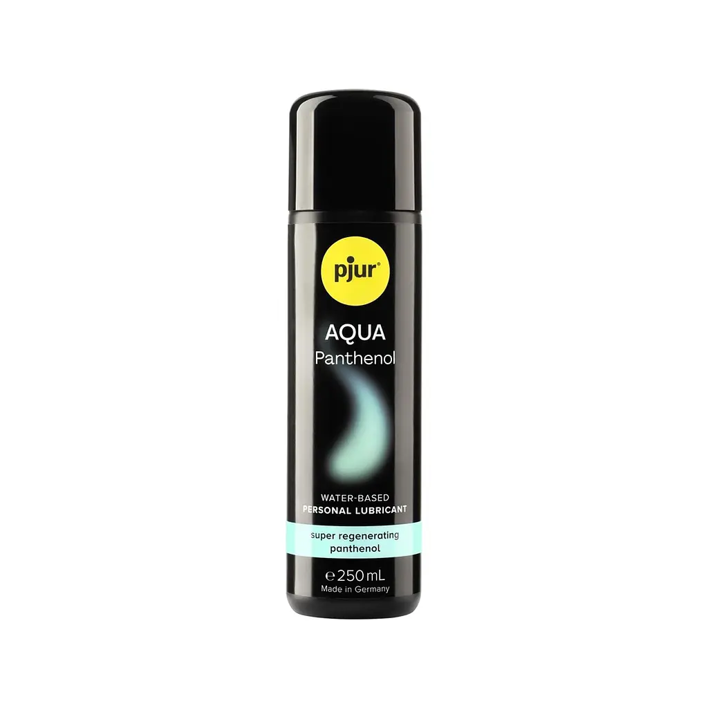 Лубрикант на водній основі pjur Aqua Panthenol 250 мл з пантенолом, догляд та зволоження