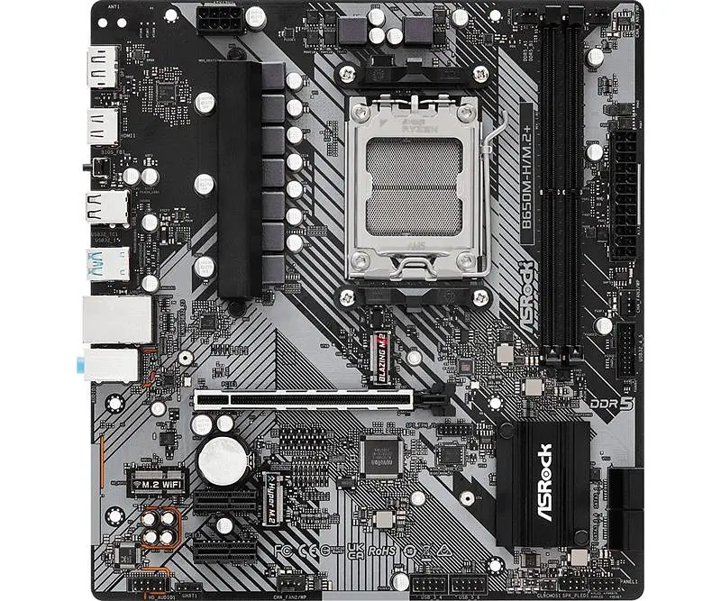Материнская плата ASRock B650M-H/M.2+ Socket AM5 - фото 3