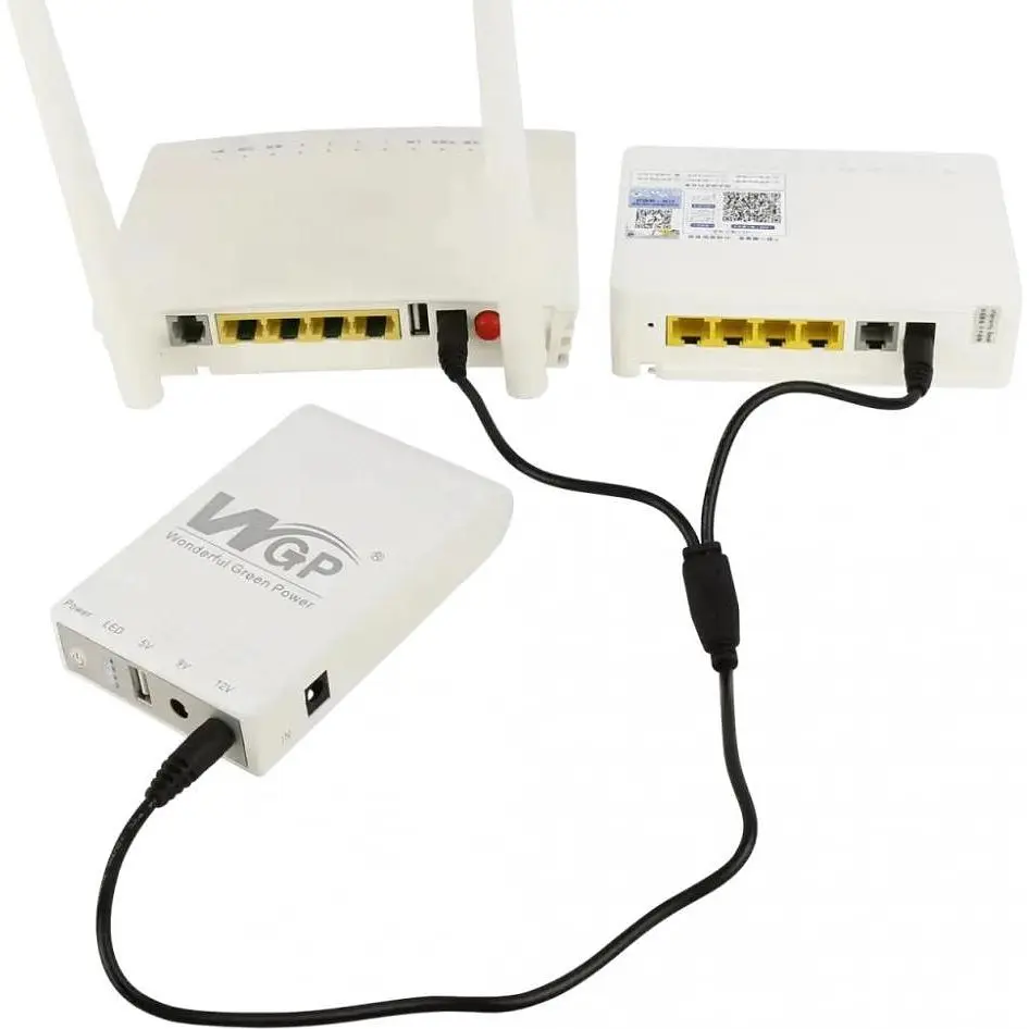 Джерело безперебійного живлення (ДБЖ) для роутера WGP Mini UPS 103 White - фото 8