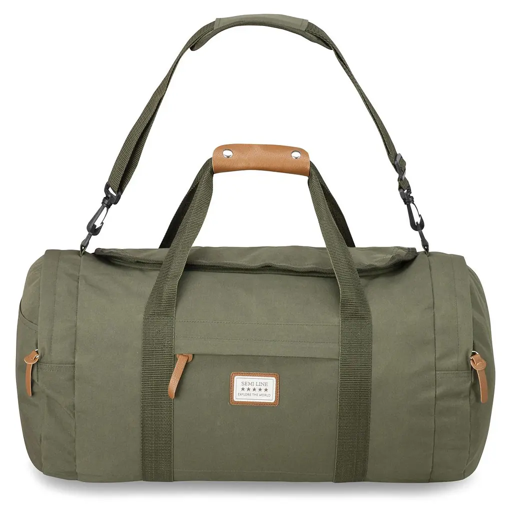 Сумка дорожная Semi Line 49 Khaki (A3028-2), Хаки - фото 2