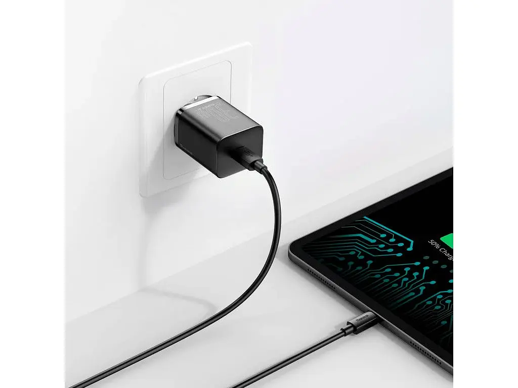 Мережевий зарядний пристрій Baseus Super Si 30W (CCSUP-J01) Black [65836] - фото 6