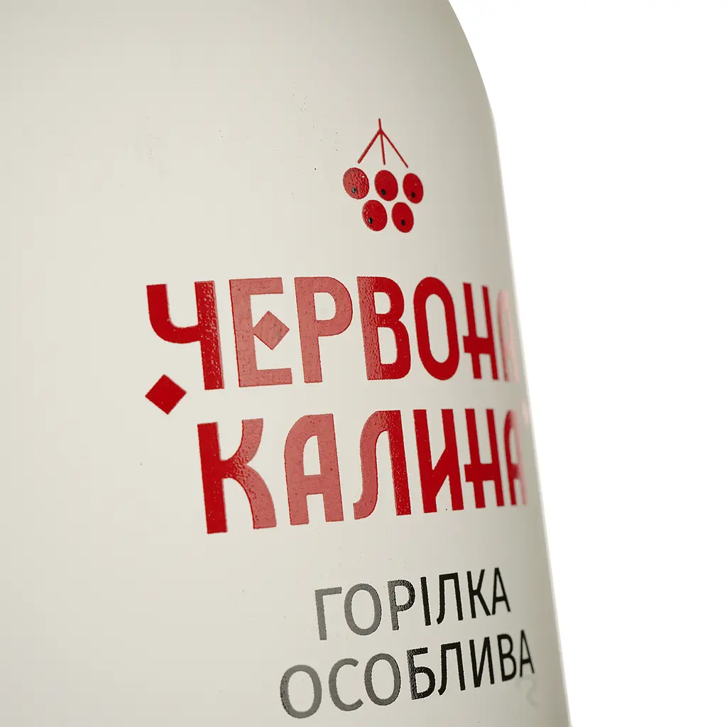 Горілка Червона Калина особлива Зимова 40% 1 л - фото 3