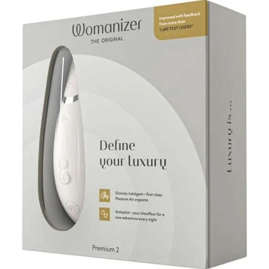 Вакуумный стимулятор Womanizer Premium 2 Grey SO8751 [108453] - фото 8