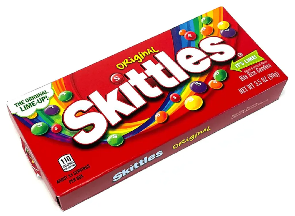 Драже Skittles Original Chewy Candy Theater Box 99г - фото 6