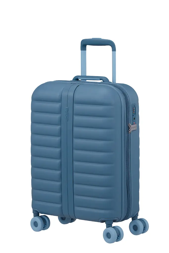 Валіза 55 См American Tourister NEOVIBE STEEL BLUE 55x40x20(23) MK4*01001 - фото 8