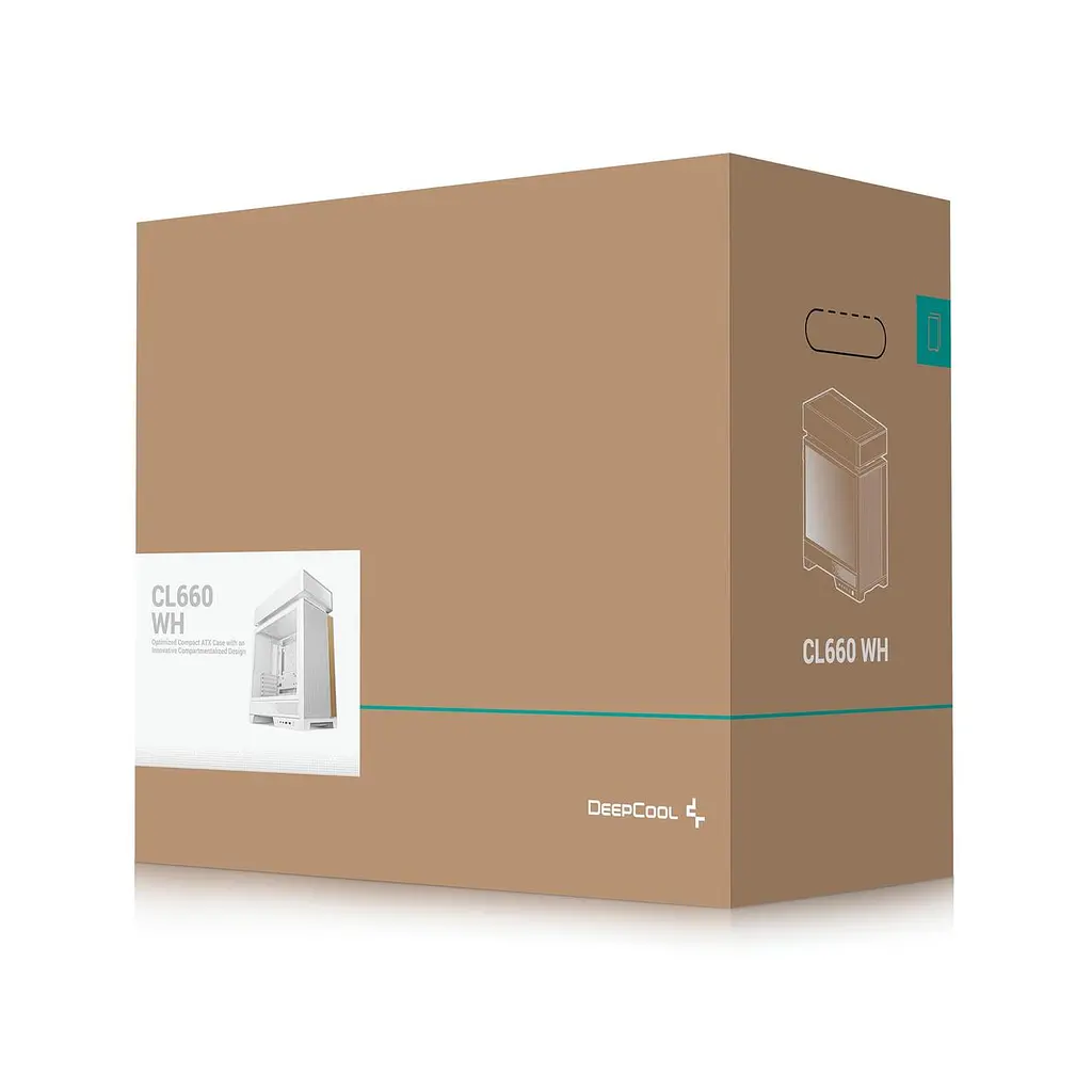Корпус DeepCool CL660 Білий (R-CL660-WHNNA0-G-1) - фото 4