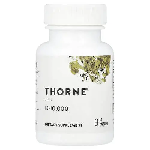 Витамин D D-10,000 60 капсул Thorne vit0006397