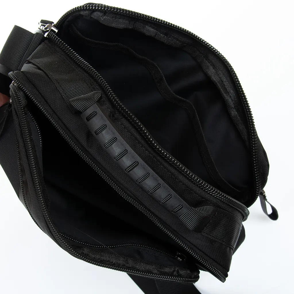 Чоловіча сумка тканинна Lanpad чорна (LAN4119 black) - фото 6