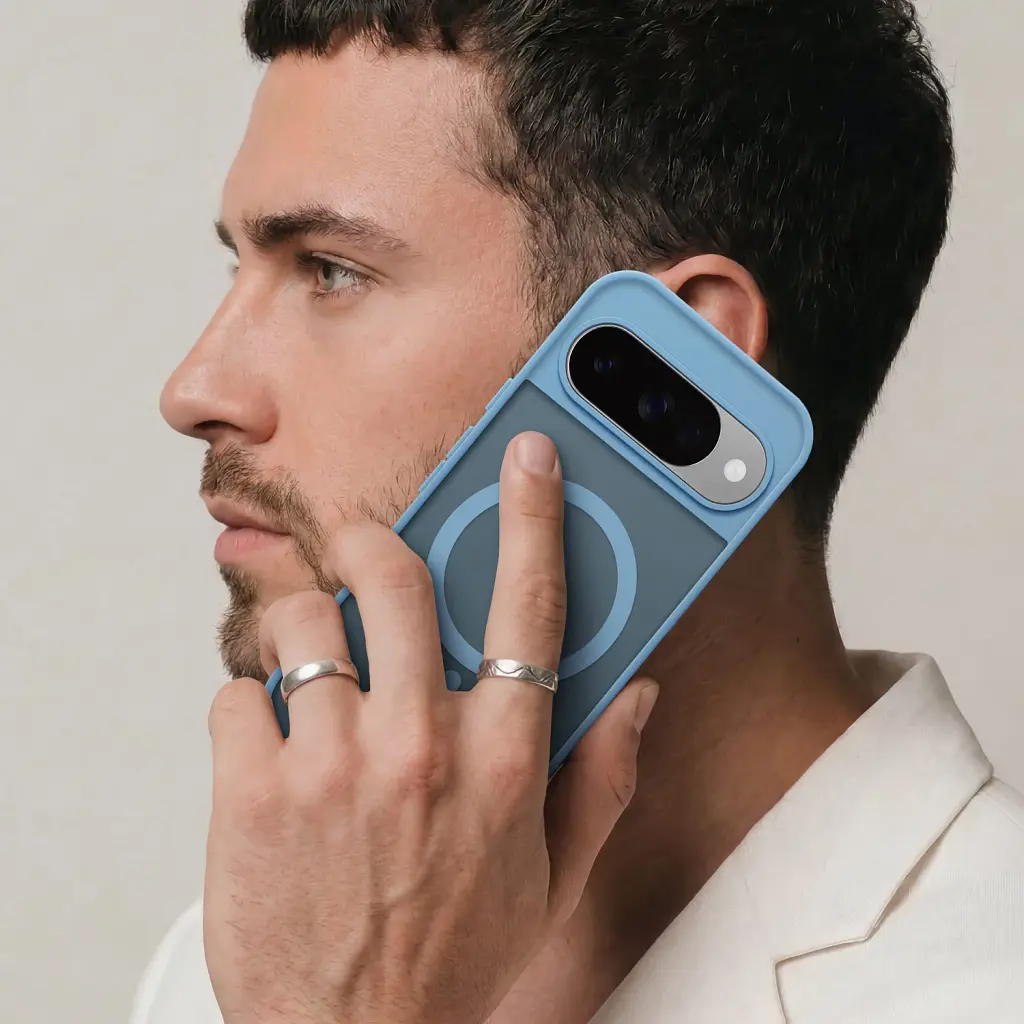Чохол ArmorStandart Uniq MagCase для Google Pixel 10 / 10 Pro Light Blue - фото 5