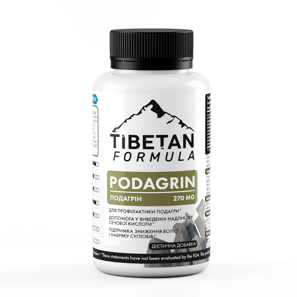 Таблетки Tibetan Formula Подагрін 360 таблеток