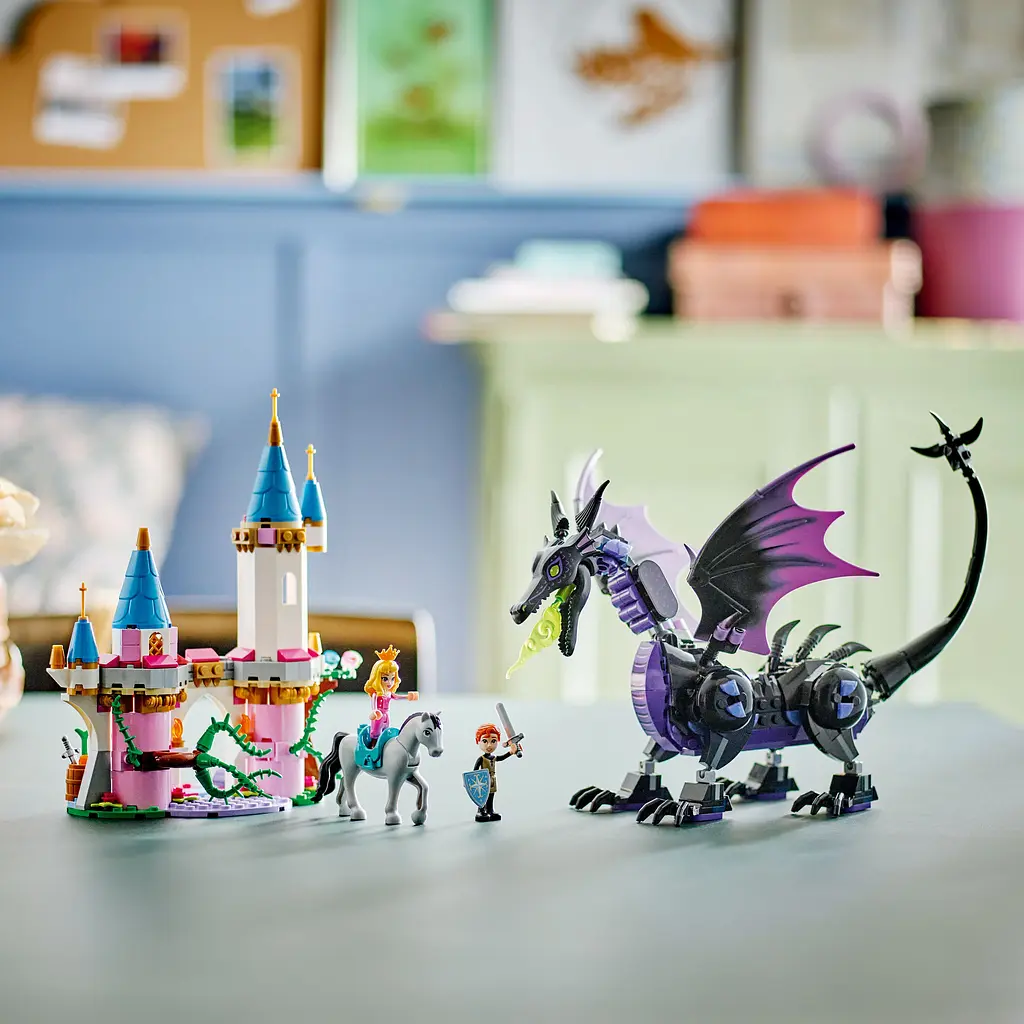 Конструктор LEGO Disney Princess Драконяча форма Малефісенти 583 деталі (43240) - фото 7