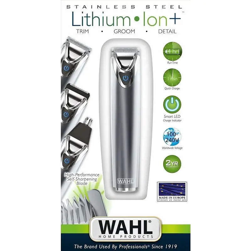 Тример універсальний Wahl Stainless Steel 09818-116 сірий - фото 4