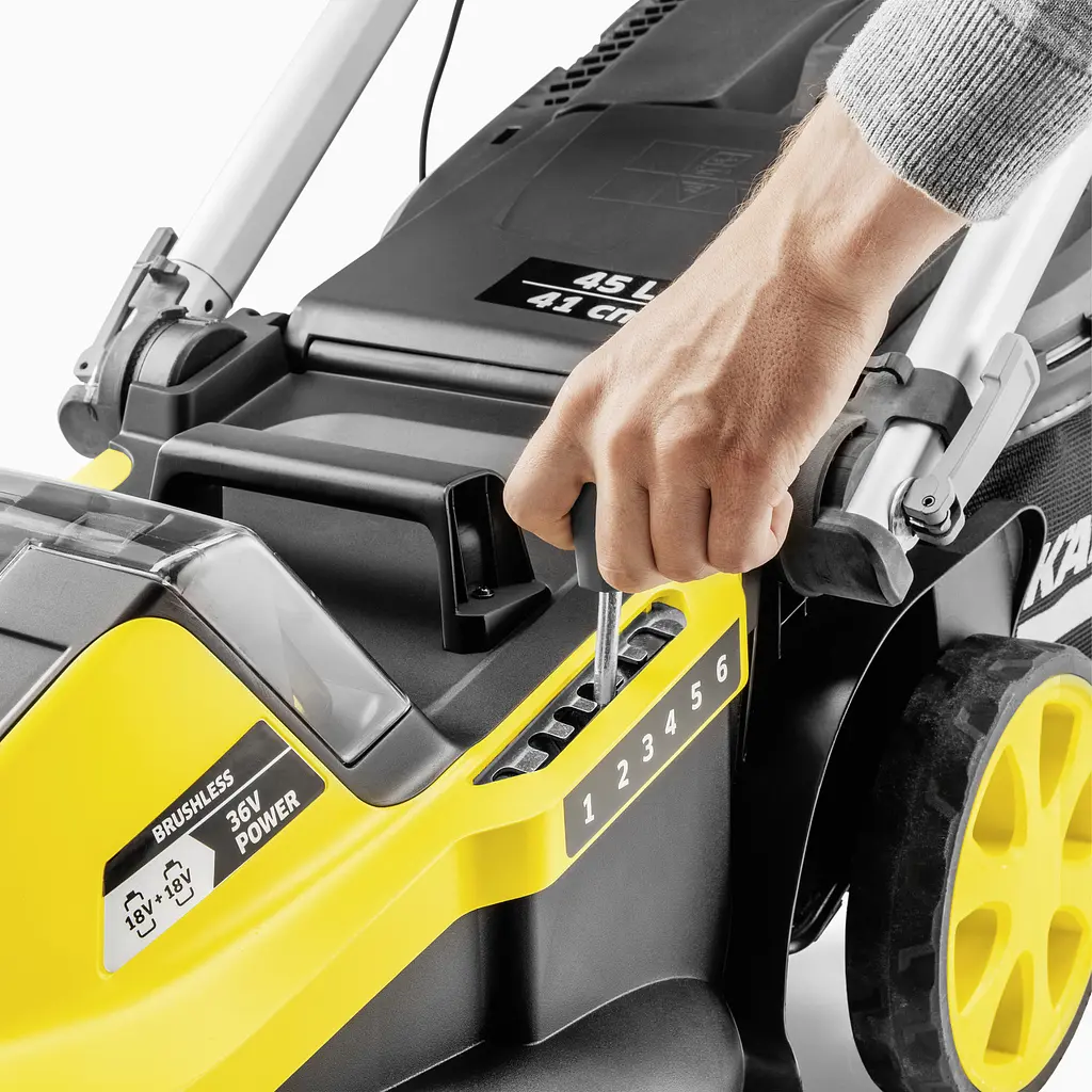 Газонокосарка акумуляторна LMO 5-18 Dual 18В 41см 25-70мм без АКБ та ЗП Karcher sad0002029 - фото 2
