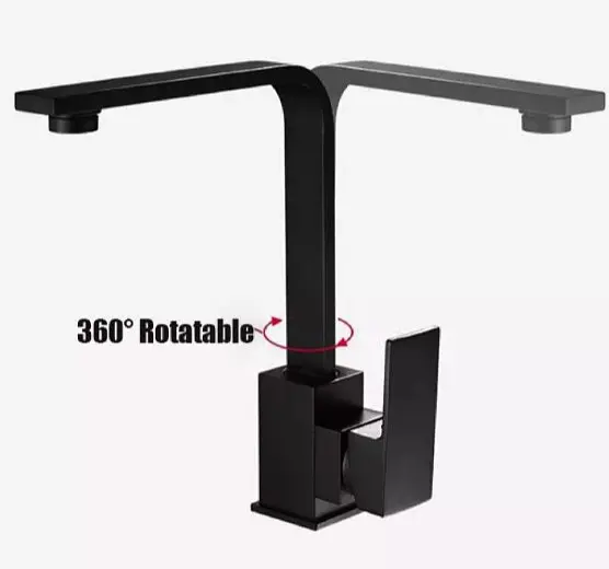 Змішувач для кухні WEZER PRO4A-02-BLACK - фото 3