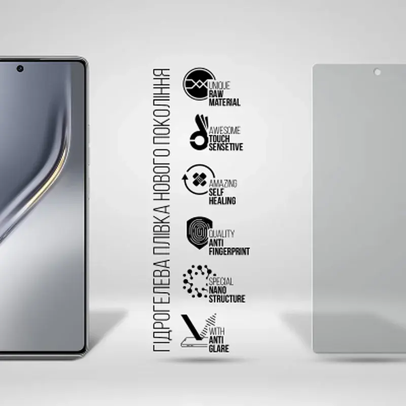 Плівка захисна Armorstandart hydrogel Matte Tecno Camon 40 (CM5) (ARM88886) - фото 2