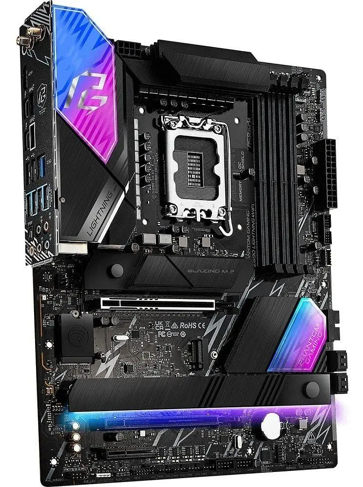 Материнська плата AsRock Z890 LIGHTNING WIFI (Z890 LIGHTNING WIFI) (Socket 1851, Intel Z890, ATX) - фото 4