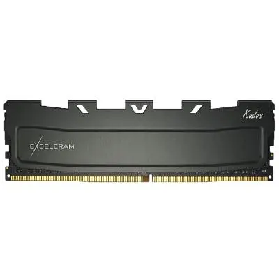 Модуль пам'яті для комп'ютера DDR4 16GB 3200 MHz Black Kudos eXceleram (EKBLACK4163222X) - фото 2
