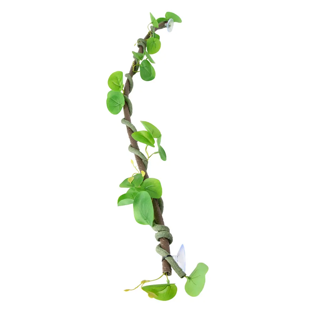 Штучна ліана Hobby Jungle Vine 1 100 см (37702) - гнучка декоративна рослина для тераріуму, акватераріуму та палюдаріуму - фото 7