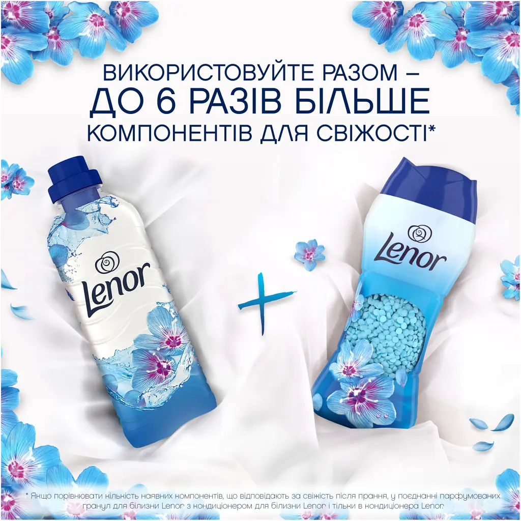 Кондиціонер для білизни Lenor Парфумовані гранули Весняне пробудження 495 г (8700216704779) - фото 6