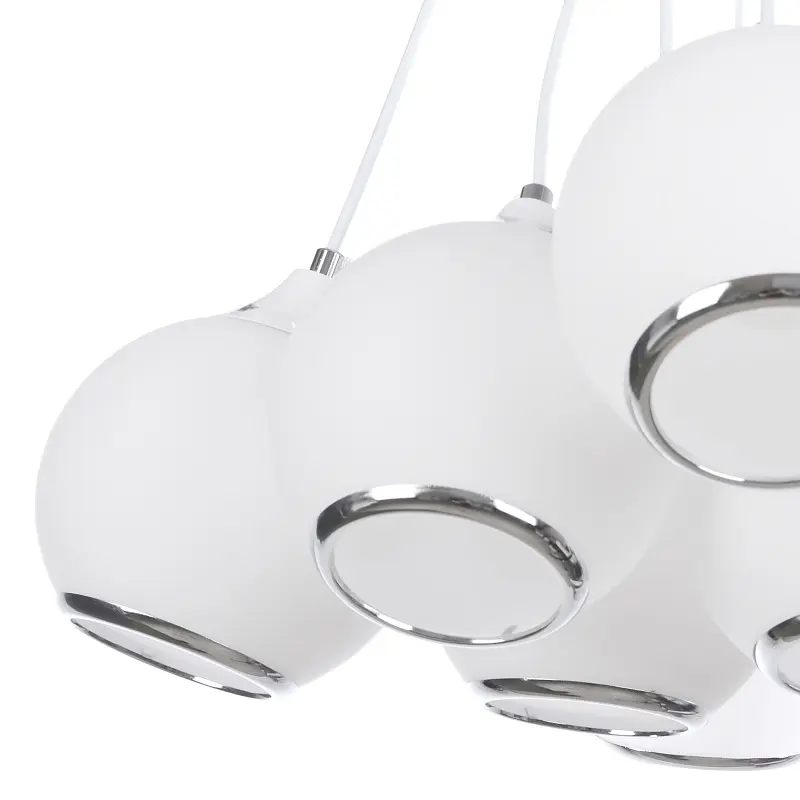 Люстра подвесная Brille классическая E27 60W WH (BL-290S/8) - фото 2