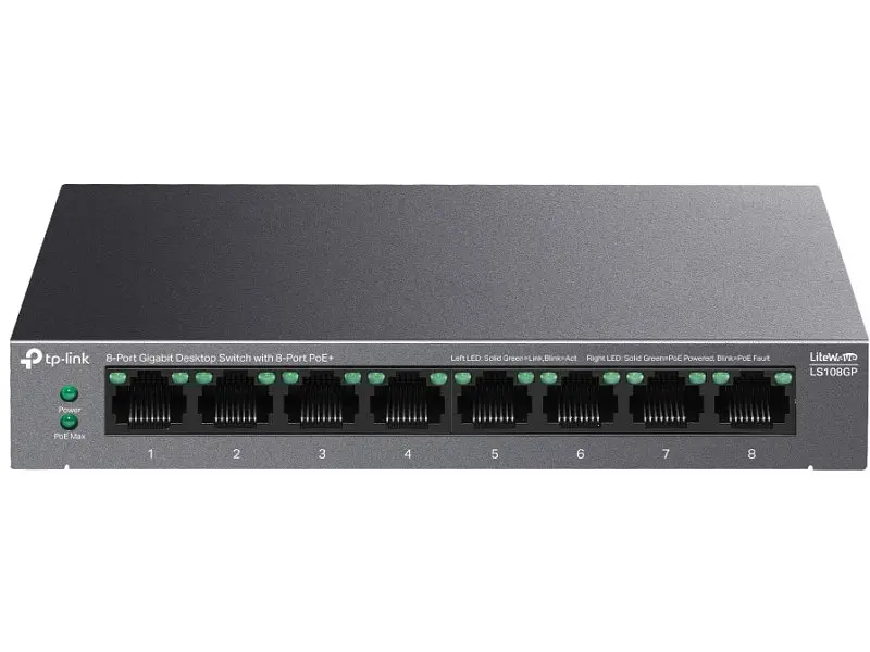 Комутатор TP-LINK LS108GP