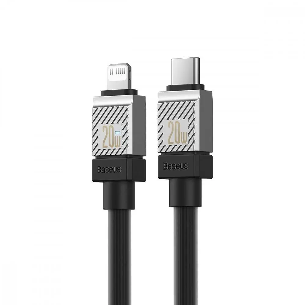 Кабель Baseus CoolPlay Series Type-C to Lightning 20W (2m) black (CAKW000101) - фото 2