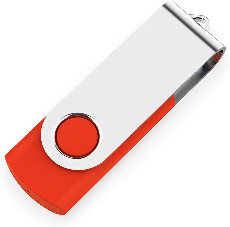 Aiibe Упаковка з 5 64 ГБ USB флеш-накопичувачів, 64 ГБ флеш-накопичувачів, що обертається USB-пам'яті USB 2.0 Pen Drive - фото 4
