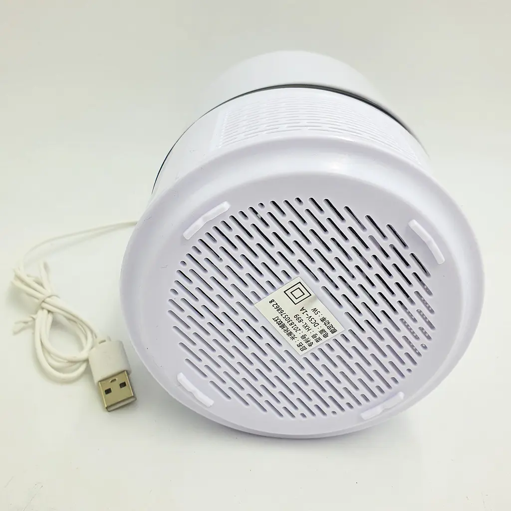 Лампа пастка для комарів нищівник комах 5Вт від USB Mosquito Killer Lamp біла - фото 10