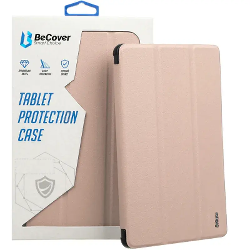 Чохол до планшета BeCover Tri Fold Hard Apple iPad Pro 11" M4 2024 Pink (711728) - фото 7