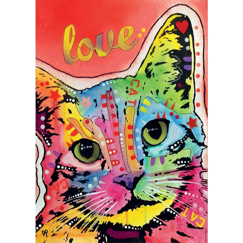 Пазл Educa Tilt Cat Love Дін Руссо, 1000 елементів (19257) - фото 2