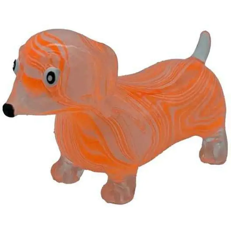Собака MONSTERGUM Крутий заміс помаранчевий Marble Sausage Dog