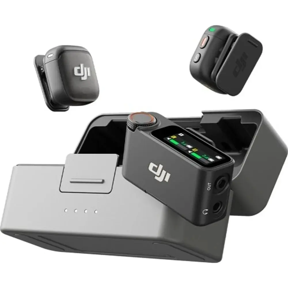 Мікрофонна радіосистема DJI Mic 3 (2 TX + 1 RX + Charging Case) (CP.RN.00000480.01) - фото 3