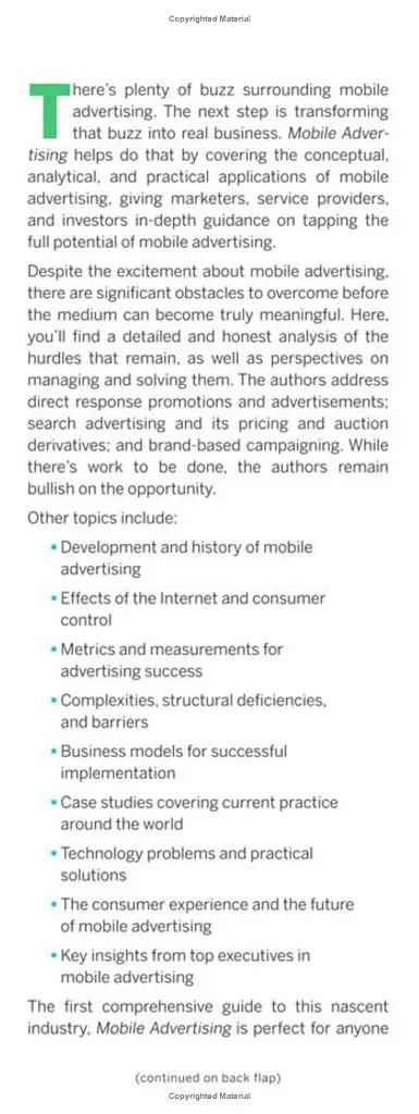 Mobile Advertising. Supercharge Your Brand in the Exploding Wireless Market - Chetan Sharma - фото 2