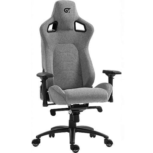 Геймерське крісло GT Racer X-8004 Fabric Gray (X-8004 Fabric Gray) - фото 2