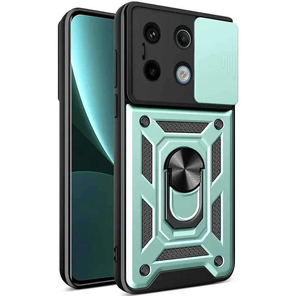 Чохол до мобільного телефона BeCover Military Poco X6 Dark Green (711008)