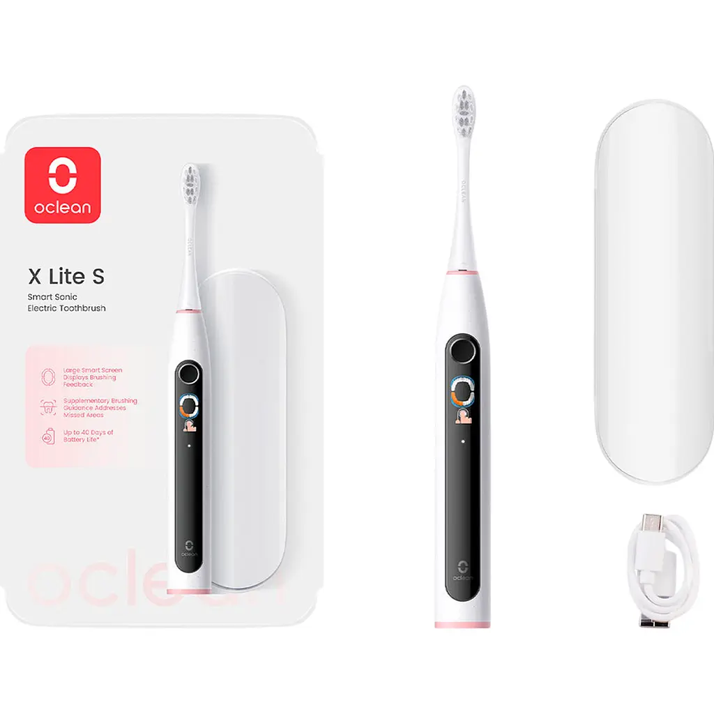 Електрична зубна щітка Oclean X Lite Set Grey [123145] - фото 4