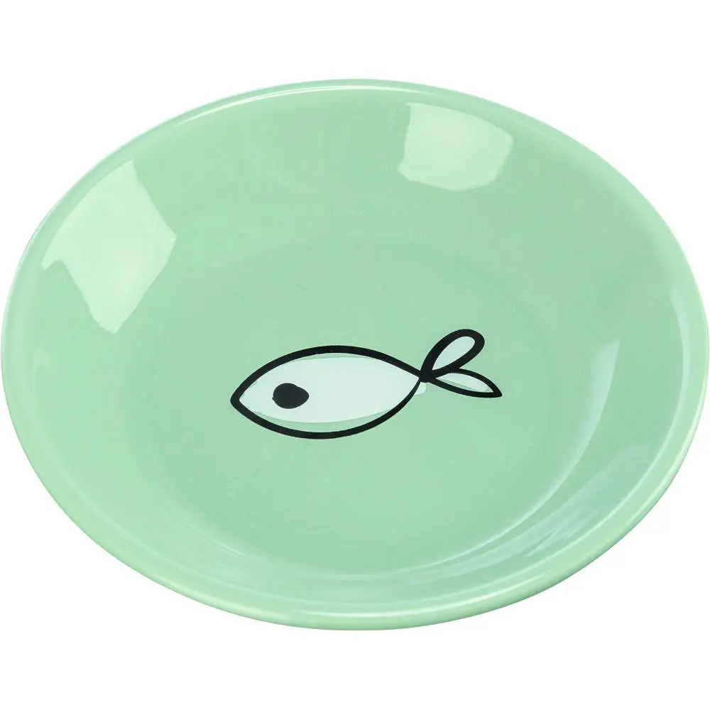 Миска Trixie плоска керамічна для котів 0,2 л d 14 см - фото 8