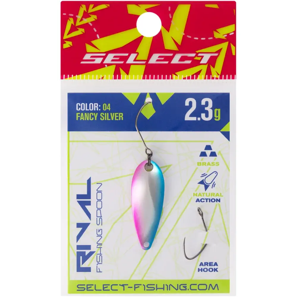 Блесна Select Rival 2.3g 30mm #04 Fancy Silver - фото 2