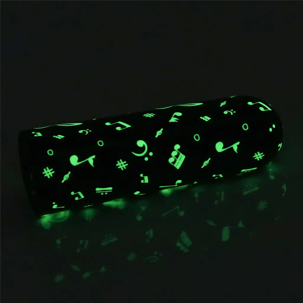 Вібратор для клітора Lovetoy Music Massager Glow In The Dark 8.5 см чорний - фото 15