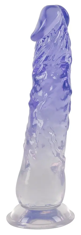 Фаллоимитатор Crystal Clear Dildo 22.5 см мульти - фото 2