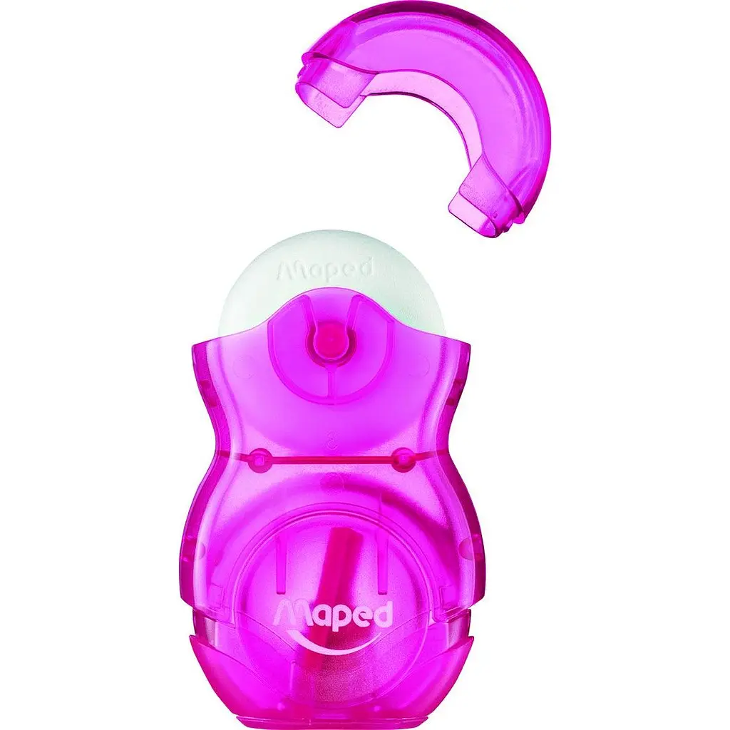 Точилка Maped Loopy с контейнером и ластиком в ассортименте (MP.049111) - фото 3