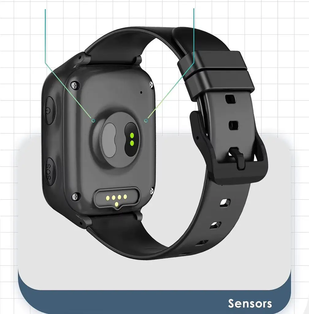Дитячий смарт годинник Lemfo K7L з сім картою, GPS трекером, 4G LTE, пульсометром, термометром, датчиком зняття з руки, крокоміром та прослуховуванням Чорний - фото 11