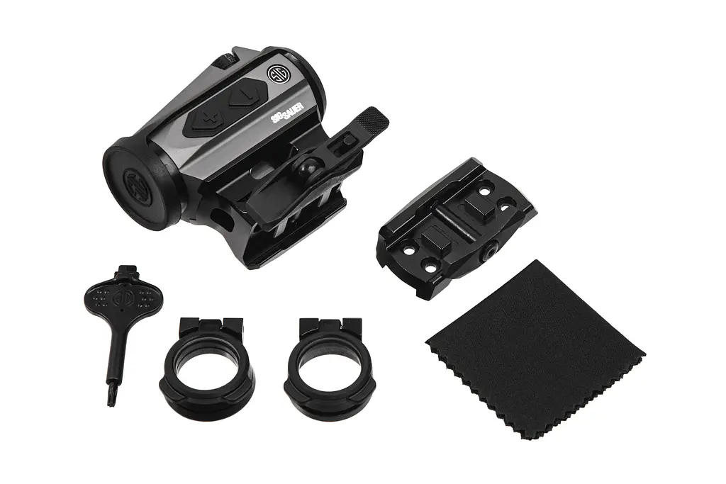 Приціл коліматорний SIG Optics ROMEO4S 1x20mm, 2 MOA RED DOT BALLISTIC CIRCLE DOT, SOLAR - фото 5