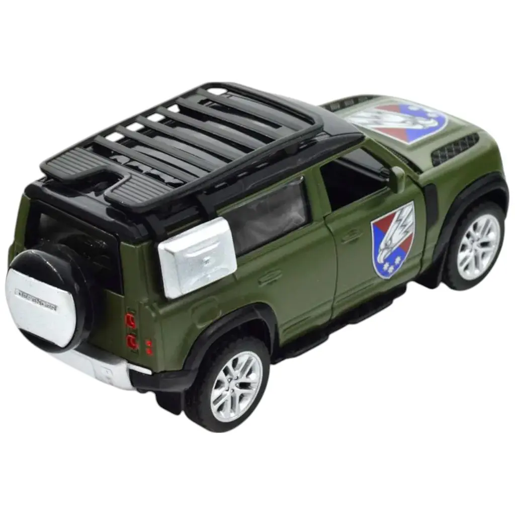 Автомодель TechnoDrive 250289M серія Шеврони Героїв Land Rover Defender 110, 25 ОПДБр - фото 9