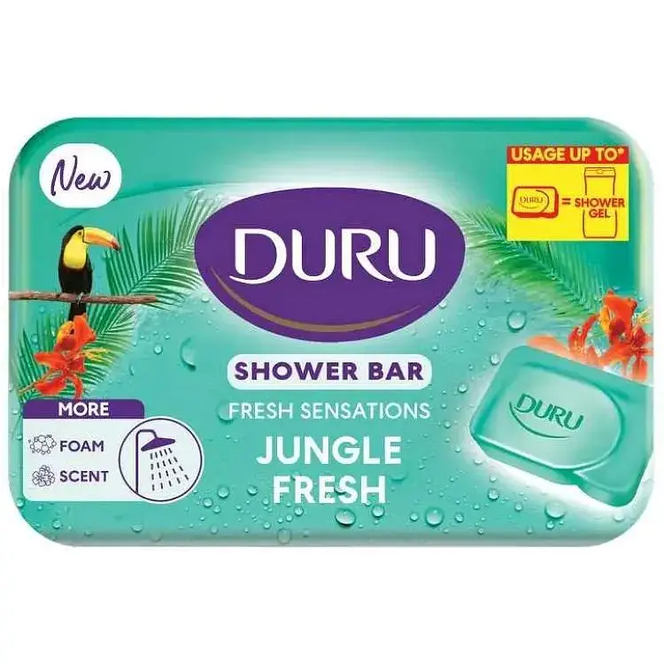 Мило туалетне DURU 150г Fresh Sensations Свіжість джунглів