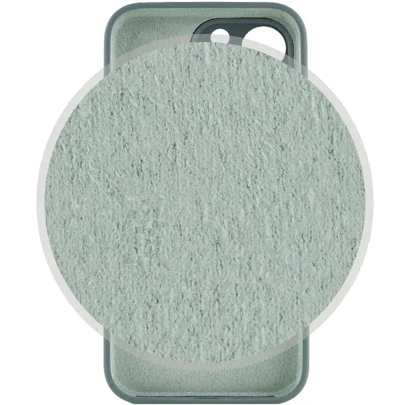 Чохол Silicone Case Full Camera Protective AA для Apple iPhone 14 Pro 6.1" Зелений / Pine green - фото 3