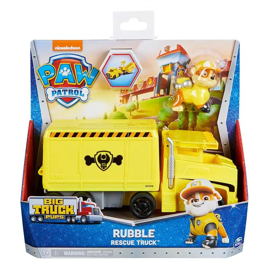 Великий рятувальний автомобіль-трансформер Spin Master Paw Patrol із водієм Кремезом (SM17776/6288) - фото 7