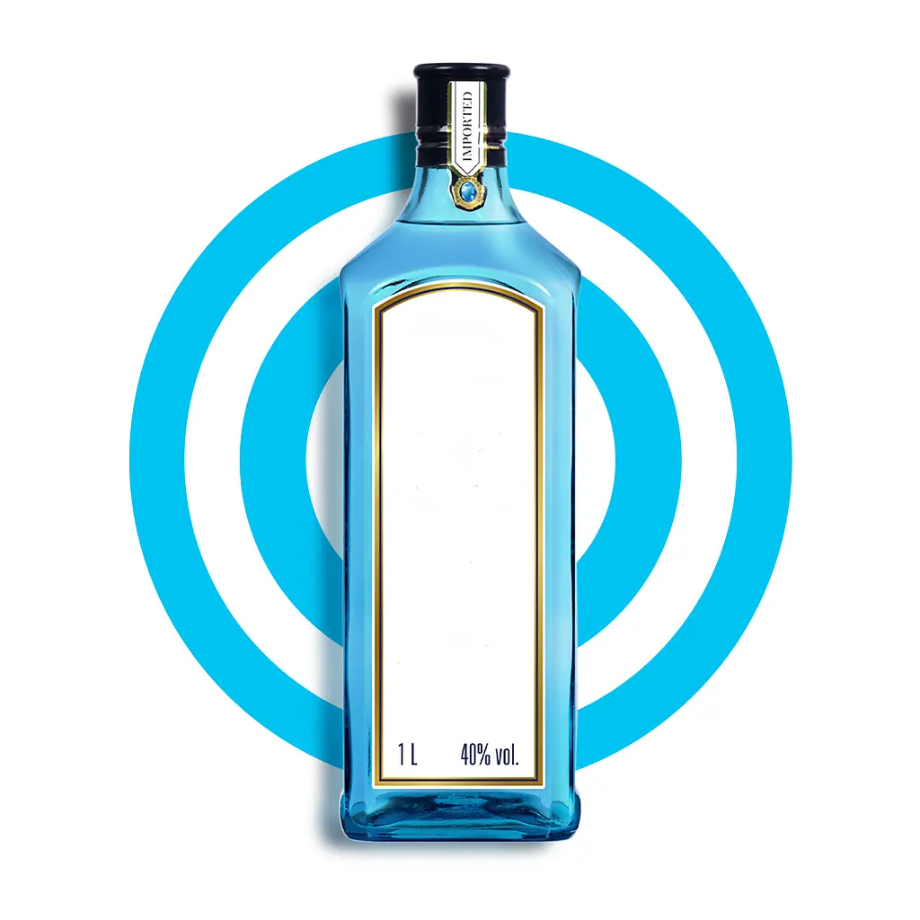 Джин Bombay Sapphire London Dry Gin, 47%, 1 л - фото 5